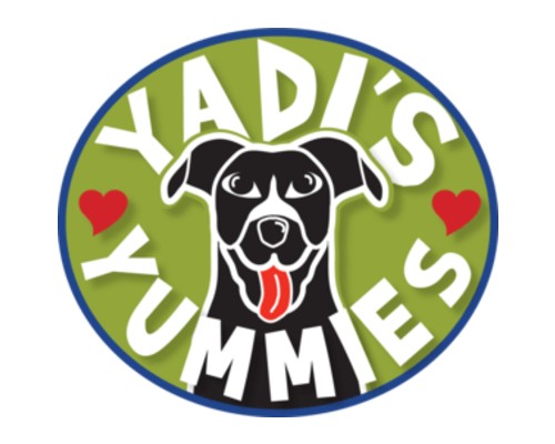 Yadi's Yummies logo - local dog treat business partnering with Doggy Doods to bring tasty treats to dogs and families in St. Charles County, Missouri.